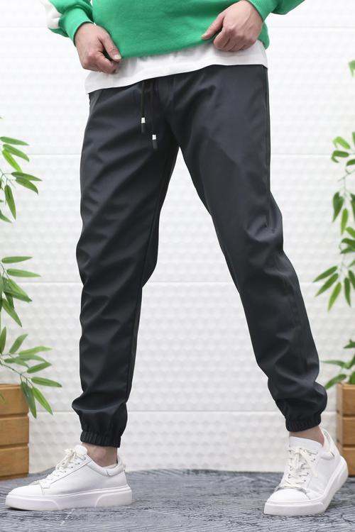 Erkek Jagger Pantolon Paraşüt Kumaş Su Tutmaz Rüzgar Geçirmez Paça Lastikli