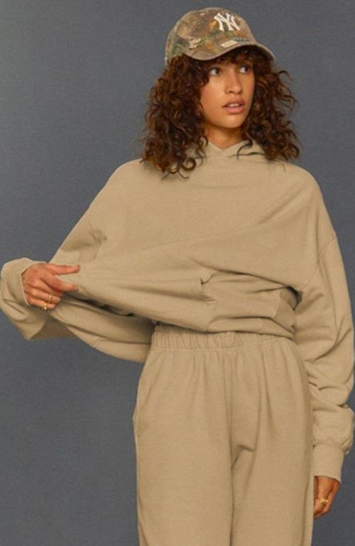 Kadın Spor Ve Günlük Mevsimlik Trend Model Sweatshirt