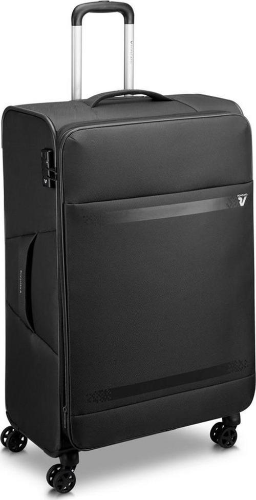 Unisex Valiz 41464101 Roncato Trolley Grande 4R 78 Cm Exp. Jazz 4.0 Nero