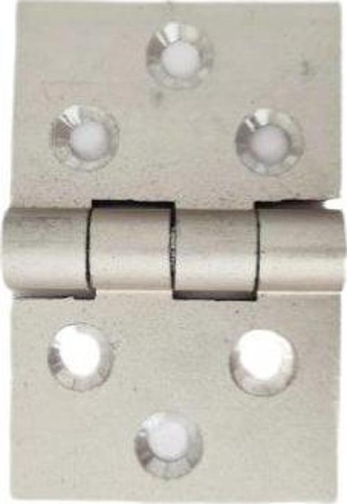 ALÜMİNYUM 4 CM GENİŞ SABİT MENTESE 40 X 60 X 2 MM / 10 ADET