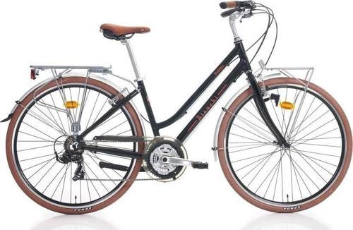 BIANCHI RUBINO KADIN ŞEHİR BİSİKLETİ 430H V 28 JANT 21 VİTES BLACK GLOSSY