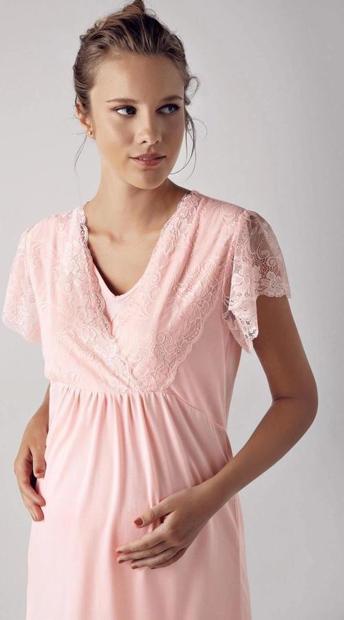Bayan Kısa Kol Lohusa Pijama Takımı