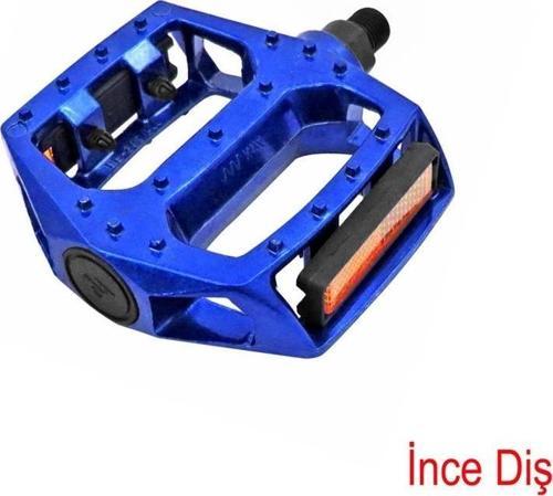 PEDAL GENİŞ ALÜMİNYUM BİLYALI İNCE DİŞ FB-965 LACİVERT PDL-224