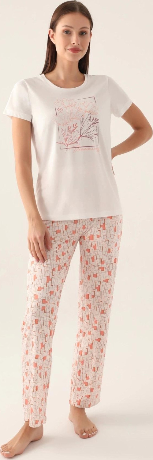 AR Kısa Kol Pijama Takım