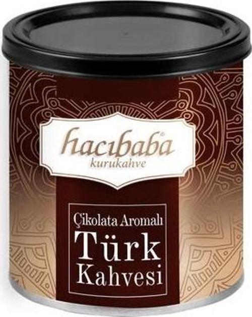 Çikolata Aromalı Türk Kahvesi Teneke 100 gr 4 Adet