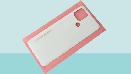 - General Mobile GM 22 PLUS Arka Kapak Batarya Kapağı - BEYAZ