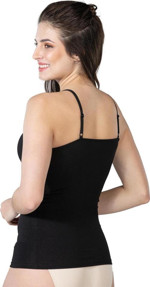 SİYAH    Cotton Kaplı Atlet
