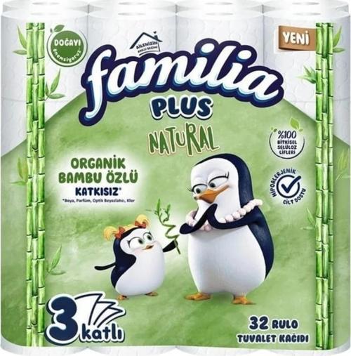 Plus Natural Tuvalet Kağıdı 32'li