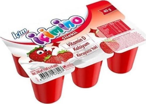 İçimino Çilekli 6x40 Gr