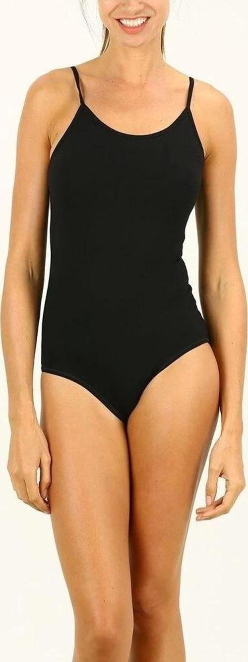 Bayan İnce Askılı Çıtçıtlı Body