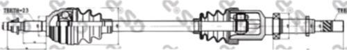 ON AKS KOMPLE SAG LOGAN MCV CLIO III MODUS 1,5DCI (DIS FREZE:23 IC FREZE:26 UZUNLUK:897)