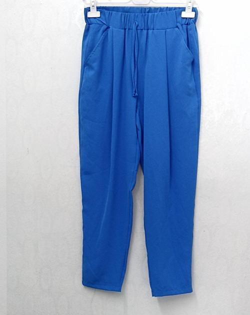 Kadın Beli Lastikli Bağcıklı Aerobin Havuç Pantolon 18102