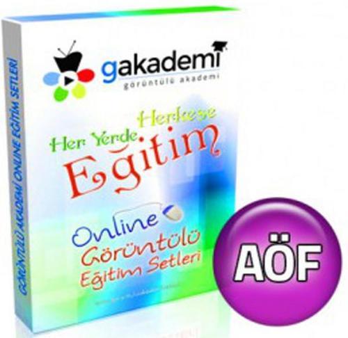 Pratik AÖF Vergi Usul Hukuku Online Görüntülü Eğitim Seti