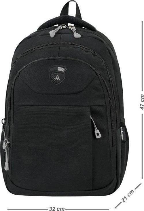 Unisex Okul Sırt Çantası Ortaokul Lise Sırt Çantası 47*32 Cm Kalın Su Geçirmez Kumaş Evrak Sırt