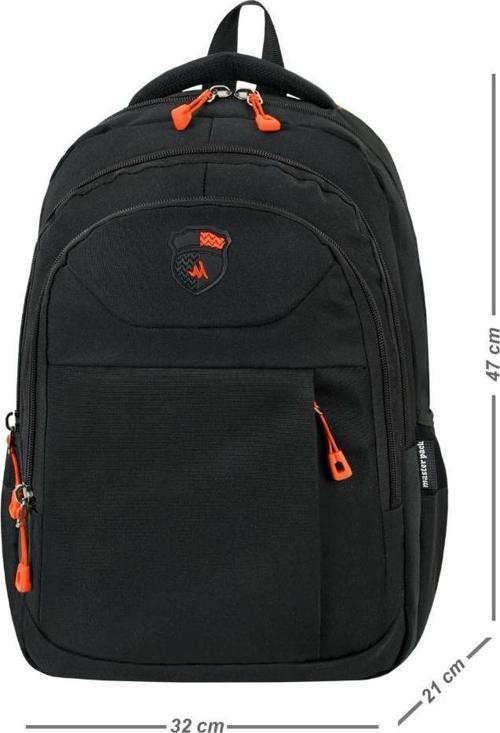 Unisex Okul Sırt Çantası Ortaokul Lise Sırt Çantası 47*32 Cm Kalın Su Geçirmez Kumaş Evrak Sırt