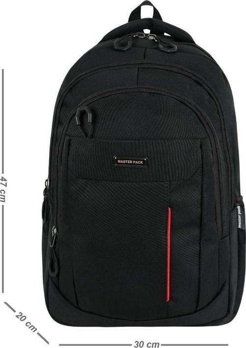 Unisex Okul Sırt Çantası Lise-Ortaokul Sırt Çantası 47*30 Cm Kalın Su Geçirmez Kumaş 