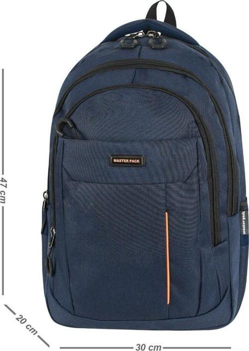 Unisex Okul Sırt Çantası Lise-Ortaokul Sırt Çantası 47*30 Cm Kalın Su Geçirmez Kumaş 