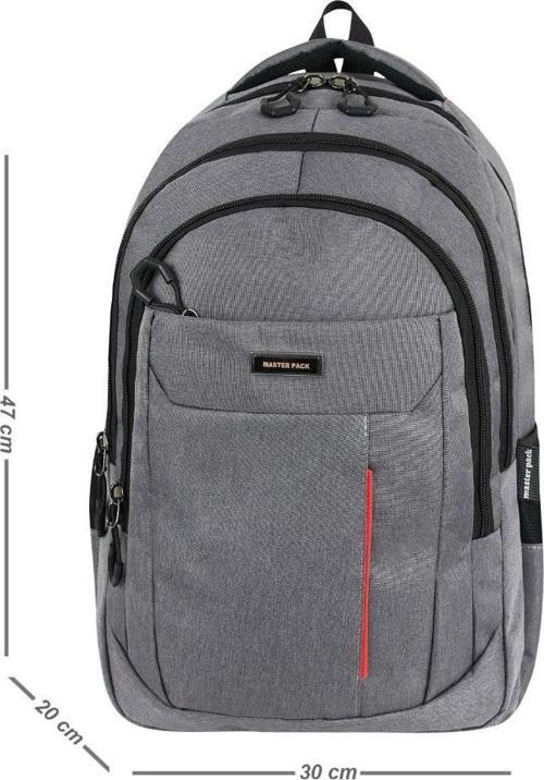 Unisex Okul Sırt Çantası Lise-Ortaokul Sırt Çantası 47*30 Cm Kalın Su Geçirmez Kumaş 