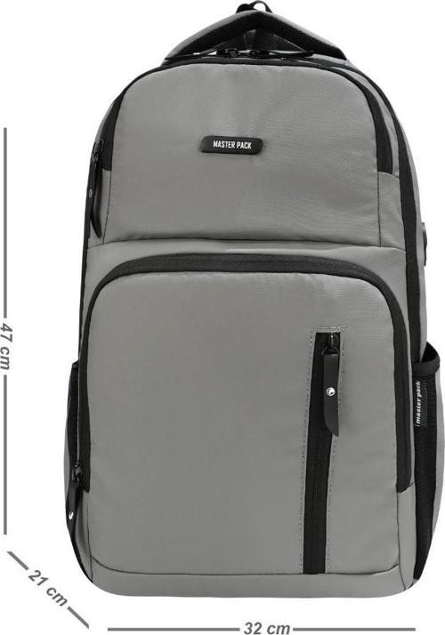 Unisex Sırt Çantası Business Evrak Laptop Çantası 47*32 Cm Lise Üniversite Çantası Laptop Bölmeli