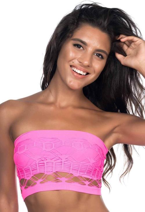 FUŞYA   Double Örgü Toparlayıcı Straplez Büstiyer