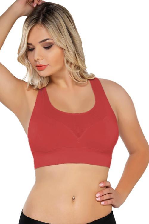 CORAL   Seamless Tül Pedli Toparlayıcı Büstiyer
