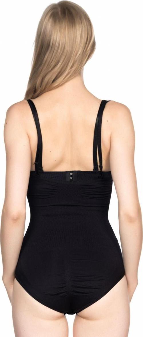 SİYAH   Göğsü Açık Body Korse