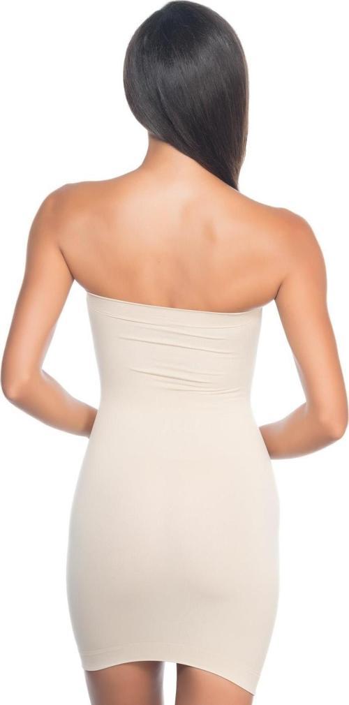 TEN   Straplez Elbise Korse