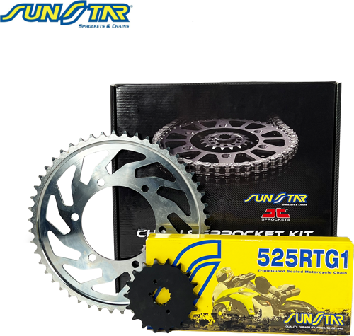 ZİNCİR DİŞLİ SETİ S 1000 RR (1000 cc) (2009-2011) / S 1000 RR / 1000cc / (ARKA DİŞLİ SAYISI : ORİJİNAL+1) / 2