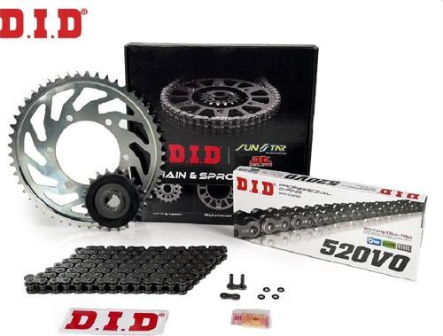 ZİNCİR DİŞLİ SETİ YZ (125 cc) (2020-2024) / / YZ / 125cc / ZİNCİR: DID-520 ORING-114/ ÖN DİŞLİ: JT (13T)