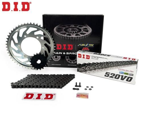 ZİNCİR DİŞLİ SETİ YZ (125 cc) (2020-2024) / / YZ / 125cc / ZİNCİR: DID-520 ORING-114/ ÖN-ARKA DİŞLİ: SUNS