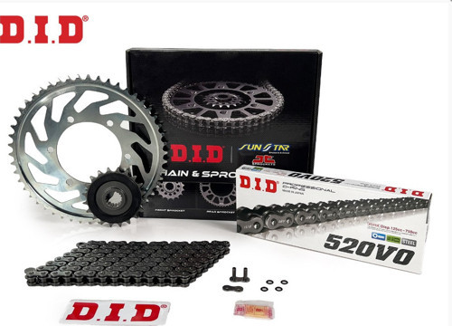 ZİNCİR DİŞLİ SETİ TE 2 ZAMANLI (250 cc) (2018-2022) / TE 2 ZAMANLI / 250cc / ZİNCİR: DID-520 ORIN