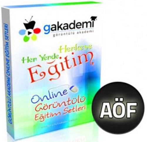 Pratik AÖF Pazarlama Yönetimi Online Görüntülü Eğitim Seti