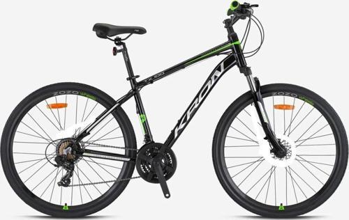 TX100 Trekking V-Fren 28" Jant 18' Kadro 21 Vites Şehir Bisikleti Siyah Yeşil