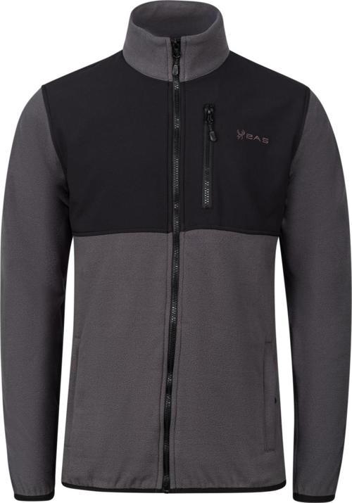 Cliff Erkek Parçalı İnce Polar Sweatshirt Antrasit