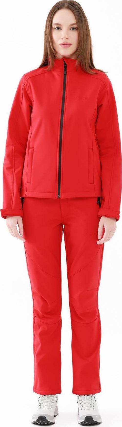 Splint Kadın Softshell Mont Kırmızı