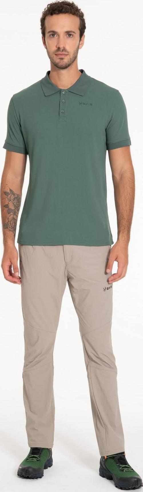 Teal Polo Yaka Erkek Tişört Yeşil