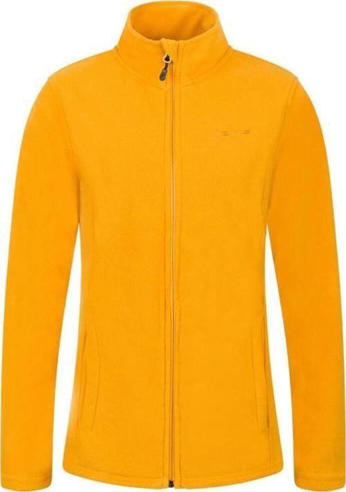 Peridot Tam Fermuarlı Kadın Polar Sweatshirt Koyu Sarı