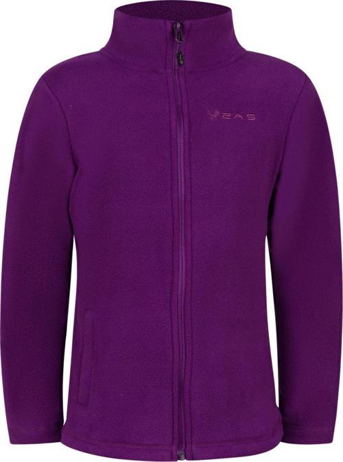 Crystal Çocuk Tam Fermuarlı İnce Polar Sweatshirt