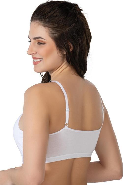 BEYAZ    Cotton Kaplı Büstiyer