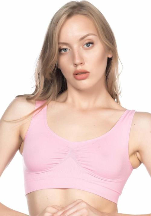 PEMBE   Soft Kalın Askı Büstiyer