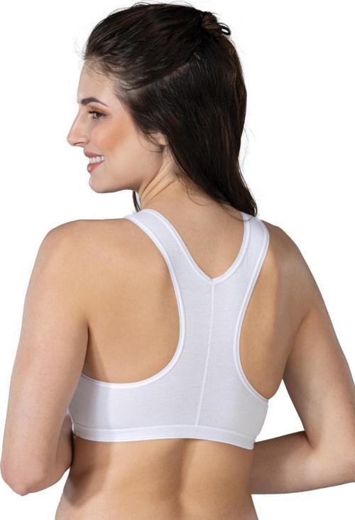 BEYAZ    Cotton Sporcu Büstiyer