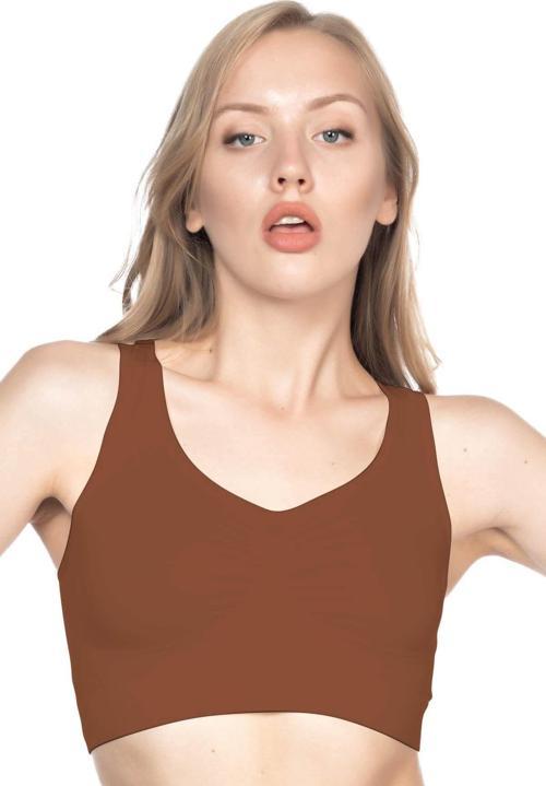 KAHVE   Soft Sporcu Büstiyer