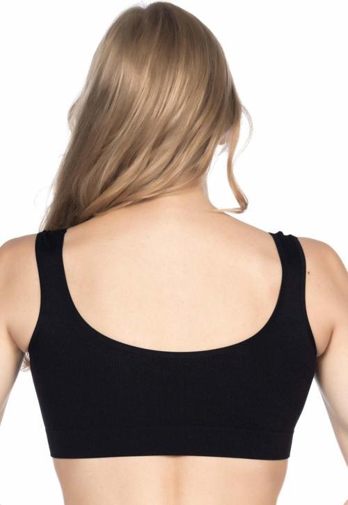 SİYAH   Soft Kalın Askı Büstiyer