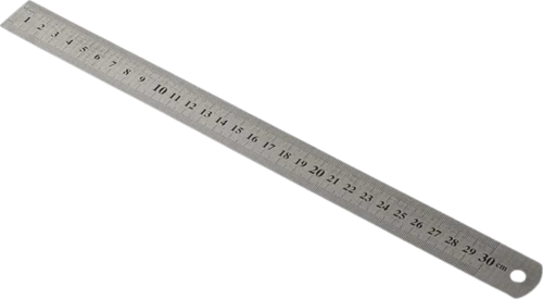  Wrax 50cm 30mm Inox Çelik Cetvel