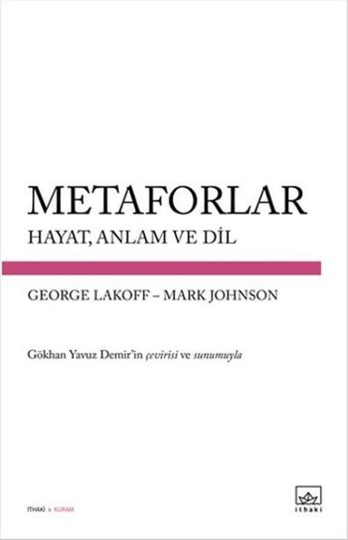 Metaforlar Hayat Anlam ve Dil