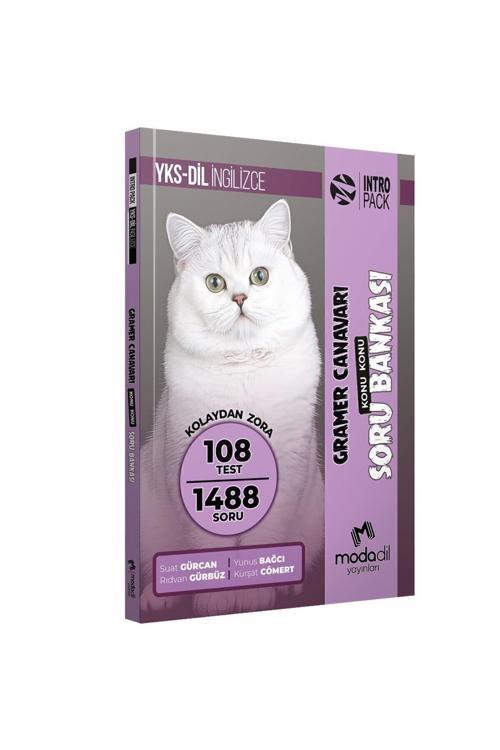 Yks-Dil Intropack - Gramer Canavarı - Soru Bankası / Suat Gürcan / Modadil Yayınları / 9786057321732