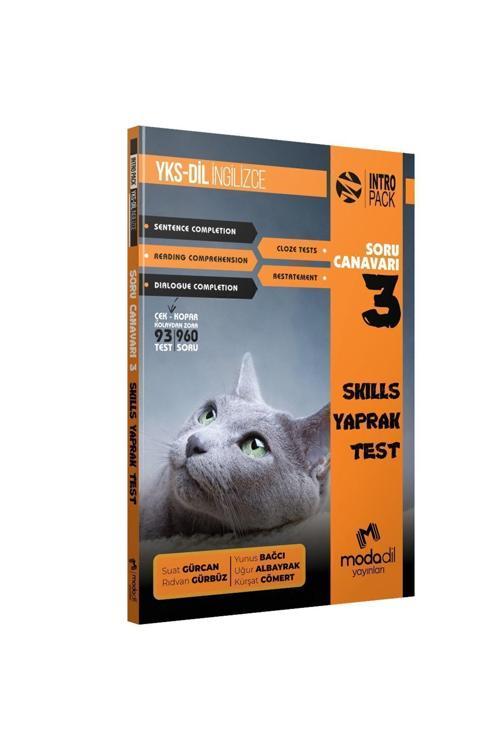 Modadil Yks Dil İngilizce Soru Canavarı-3 Skills Yaprak Test İntro Pack Modadil Yayınları
