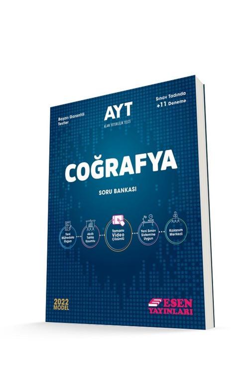 Esen Yayınları Esen Ayt Coğrafya Soru Bankası 2023