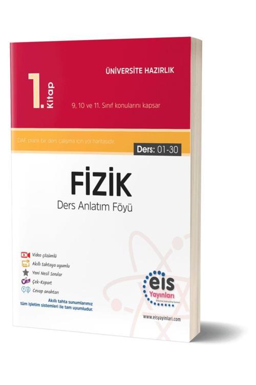 Eis Yayınları Eis Yks Daf Fizik 1.Kitap Ders Anlatım Föyü 2020-2021