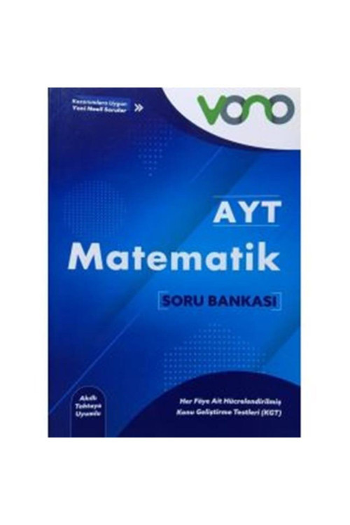 vono yayınları Vono Ayt Matematik Soru Bankası
